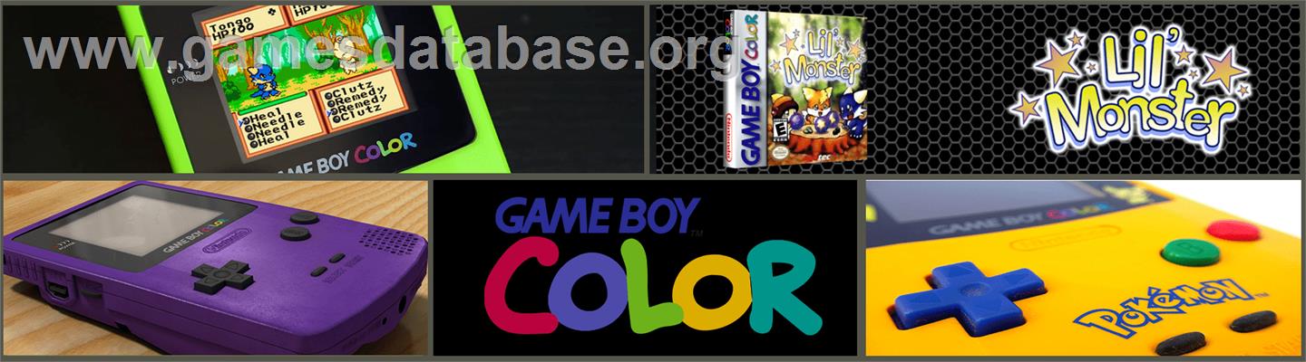 Lil' Monster - Nintendo Game Boy Color - Artwork - Marquee