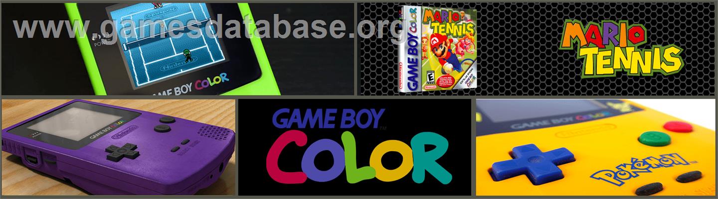 Mario Tennis - Nintendo Game Boy Color - Artwork - Marquee