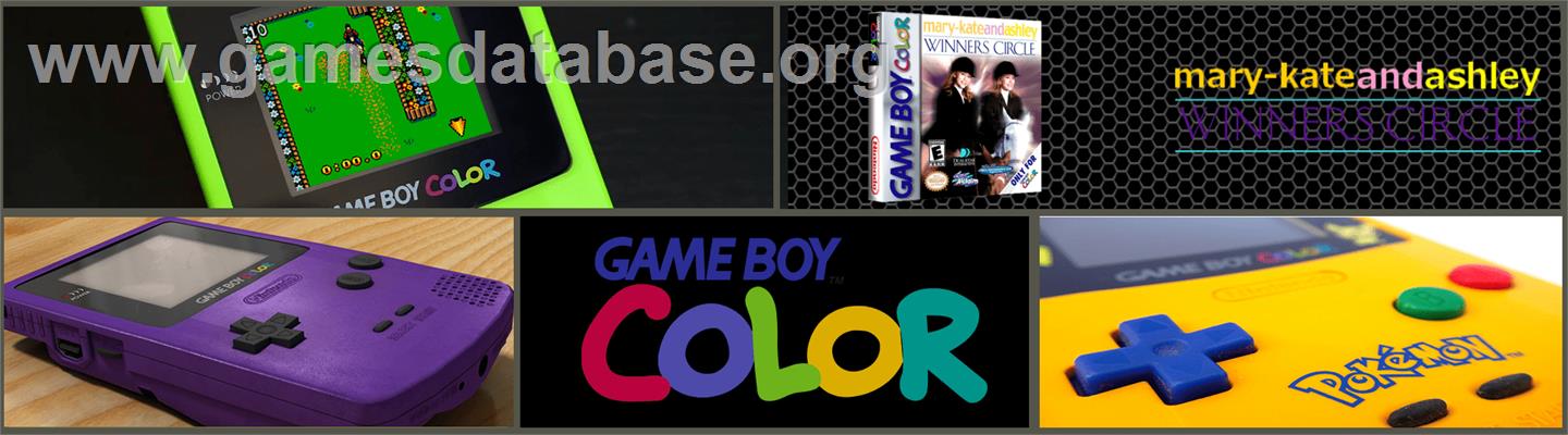 Mary-Kate and Ashley: Winner's Circle - Nintendo Game Boy Color - Artwork - Marquee
