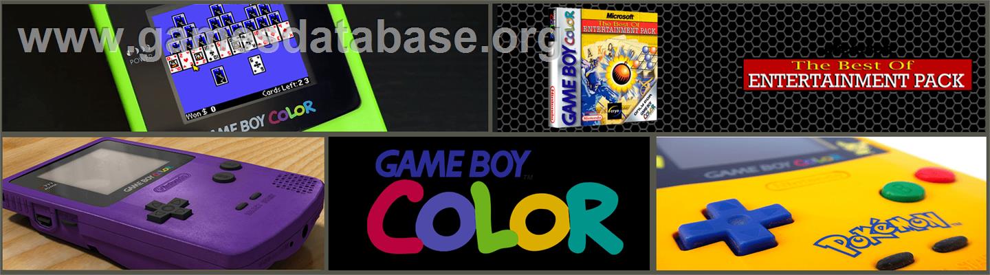 Microsoft - The Best Of Entertainment Pack - Nintendo Game Boy Color - Artwork - Marquee