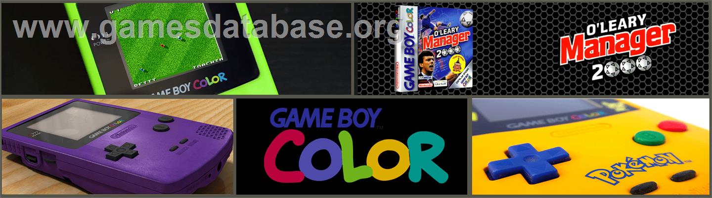 O'Leary Manager 2000 - Nintendo Game Boy Color - Artwork - Marquee