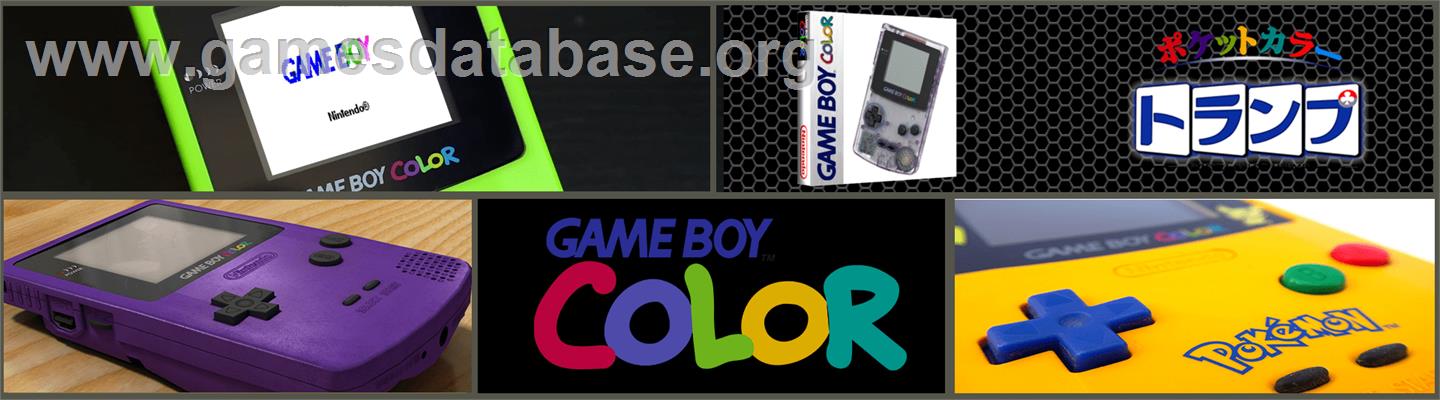 Pocket Color Trump - Nintendo Game Boy Color - Artwork - Marquee
