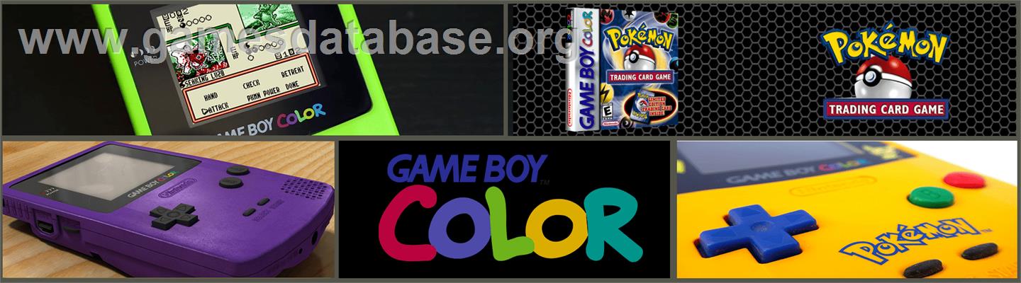 Pokemon Trading Card Game - Nintendo Game Boy Color - Artwork - Marquee