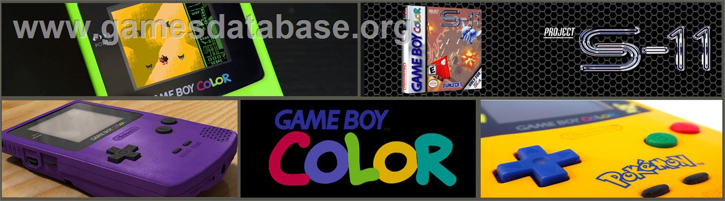Project S-11 - Nintendo Game Boy Color - Artwork - Marquee