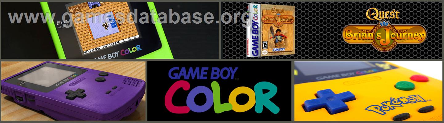 Quest RPG - Brian's Journey - Nintendo Game Boy Color - Artwork - Marquee