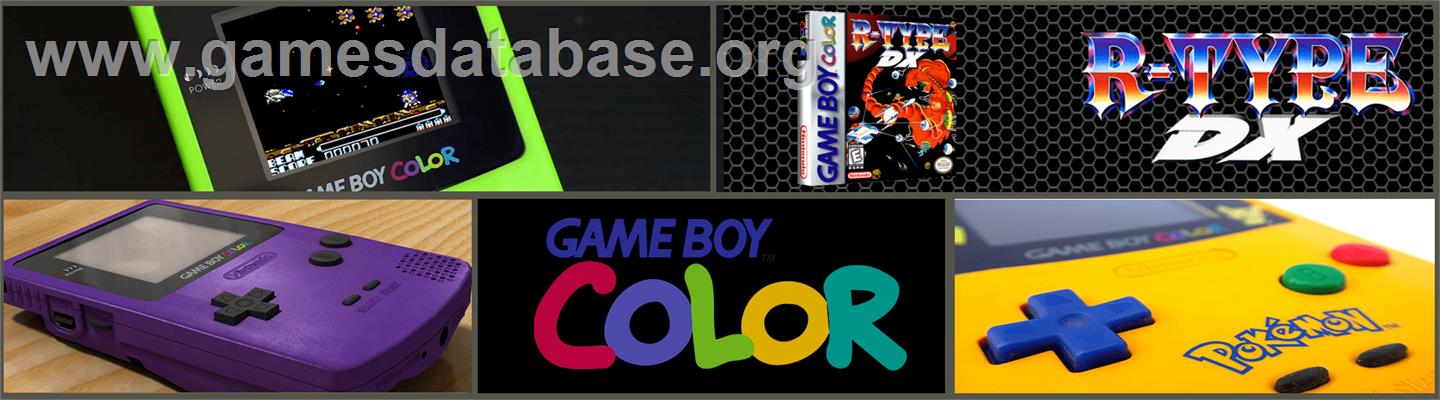 R-Type DX - Nintendo Game Boy Color - Artwork - Marquee