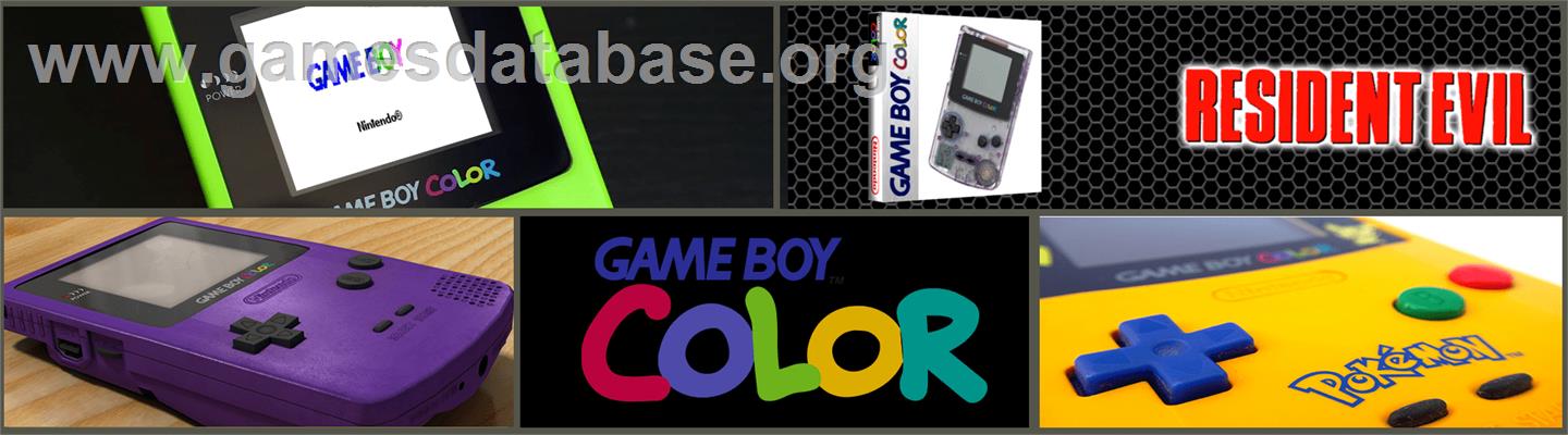Resident Evil - Nintendo Game Boy Color - Artwork - Marquee