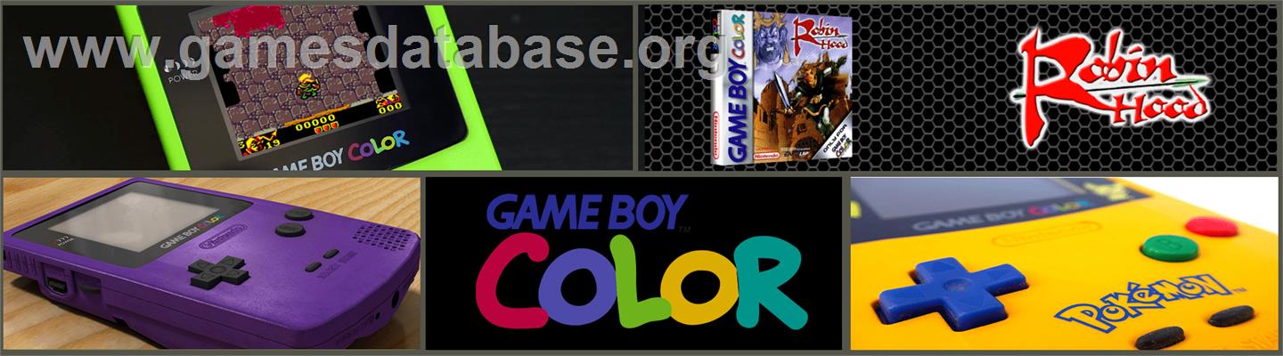 Robin Hood - Nintendo Game Boy Color - Artwork - Marquee