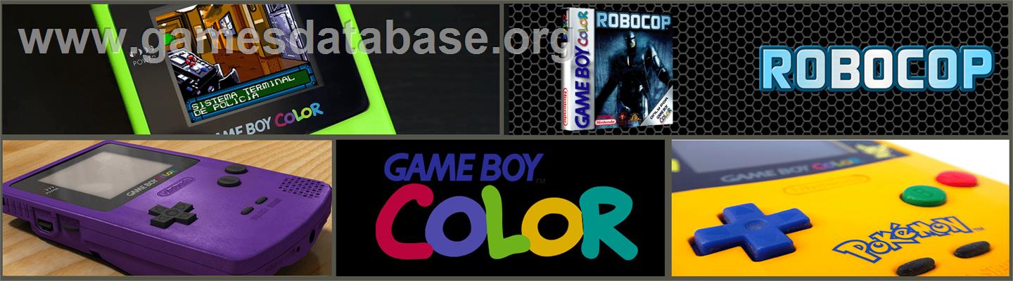 RoboCop - Nintendo Game Boy Color - Artwork - Marquee