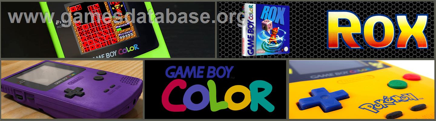 Rox - Nintendo Game Boy Color - Artwork - Marquee