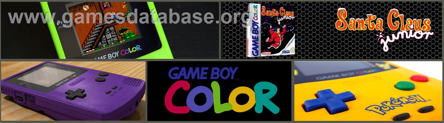 Santa Claus Junior - Nintendo Game Boy Color - Artwork - Marquee