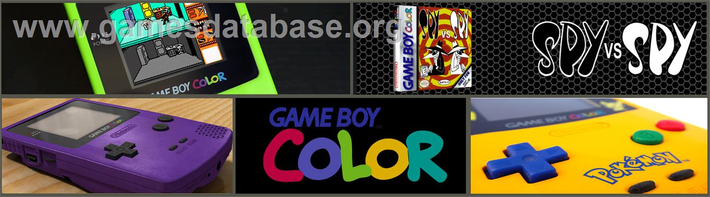 Spy vs Spy - Nintendo Game Boy Color - Artwork - Marquee