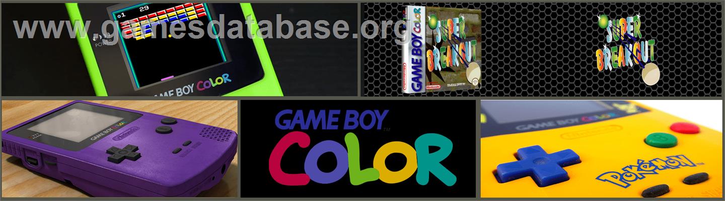 Super Breakout! - Nintendo Game Boy Color - Artwork - Marquee