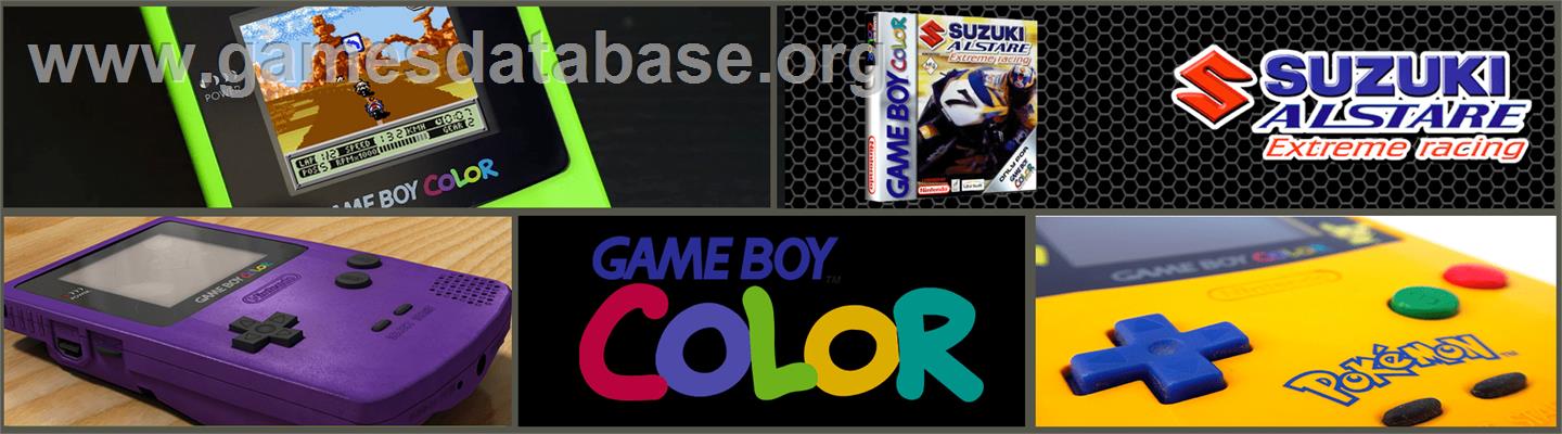 Suzuki Alstare Extreme Racing - Nintendo Game Boy Color - Artwork - Marquee
