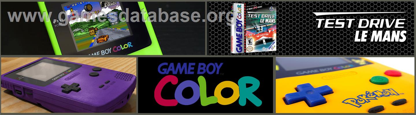 Test Drive - Le Mans - Nintendo Game Boy Color - Artwork - Marquee