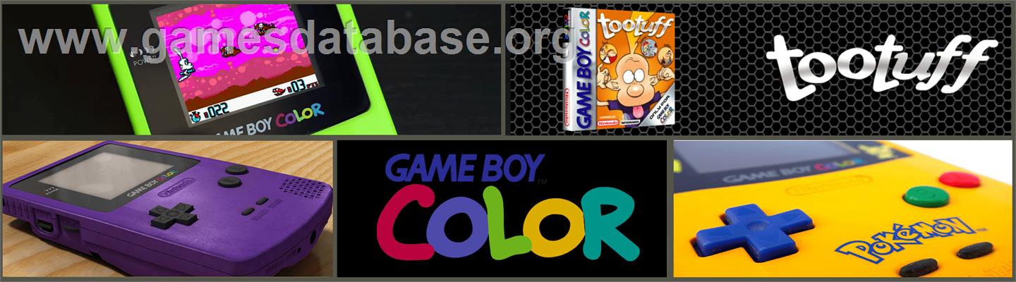 Tootuff - Nintendo Game Boy Color - Artwork - Marquee