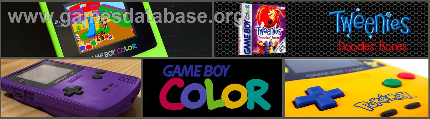 Tweenies - Doodles' Bones - Nintendo Game Boy Color - Artwork - Marquee