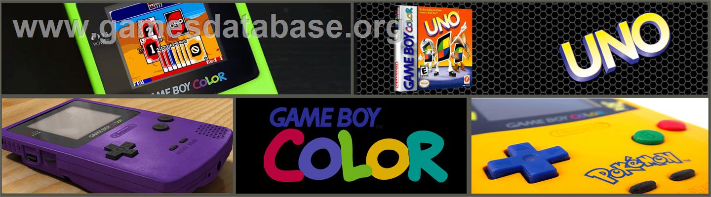 Uno - Nintendo Game Boy Color - Artwork - Marquee