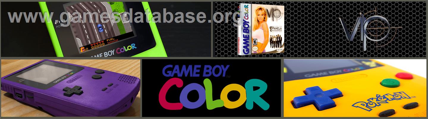 V.I.P. - Nintendo Game Boy Color - Artwork - Marquee