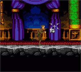 In game image of Atlantis: The Lost Empire on the Nintendo Game Boy Color.