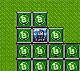 In game image of B-daman Bakugaiden - Victory E No Michi on the Nintendo Game Boy Color.
