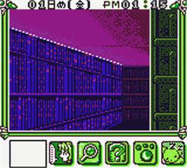 In game image of Cardcaptor Sakura - Itsumo Sakura-chan To Issho on the Nintendo Game Boy Color.