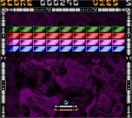 In game image of Cool Bricks on the Nintendo Game Boy Color.