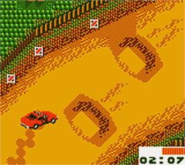 In game image of Dukes Of Hazzard, The - Racing For Home on the Nintendo Game Boy Color.