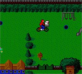 In game image of E.t. The Extra Terrestrial - Escape From Planet Earth on the Nintendo Game Boy Color.