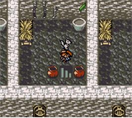 In game image of Fushigi No Dungeon - Fuurai No Shiren Gb2 - Sabaku No Majou on the Nintendo Game Boy Color.