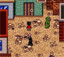 In game image of Harry Potter And The Sorcerer's Stone on the Nintendo Game Boy Color.