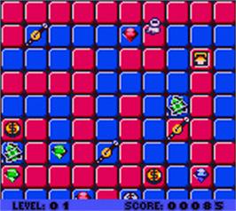 In game image of Microsoft - The 6 In 1 Puzzle Collection Entertainment Pack on the Nintendo Game Boy Color.