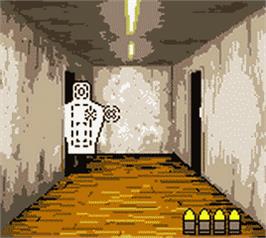In game image of Perfect Dark on the Nintendo Game Boy Color.