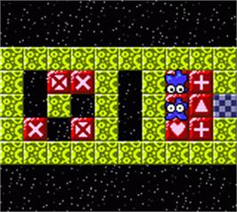 In game image of Puzzled on the Nintendo Game Boy Color.