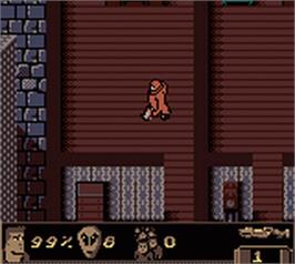 In game image of Roswell Conspiracies - Aliens, Myths And Legends on the Nintendo Game Boy Color.