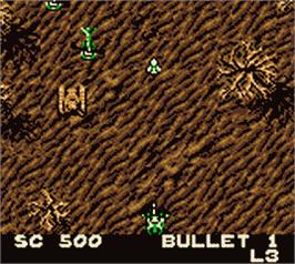 In game image of SWiV on the Nintendo Game Boy Color.