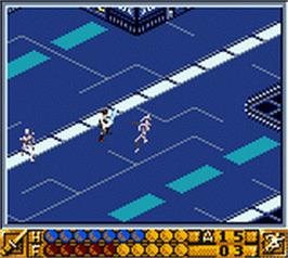 In game image of Star Wars - Episode I - Obi-wan's Adventures on the Nintendo Game Boy Color.