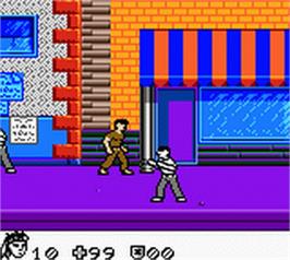 In game image of Turok 2 - Seeds Of Evil on the Nintendo Game Boy Color.