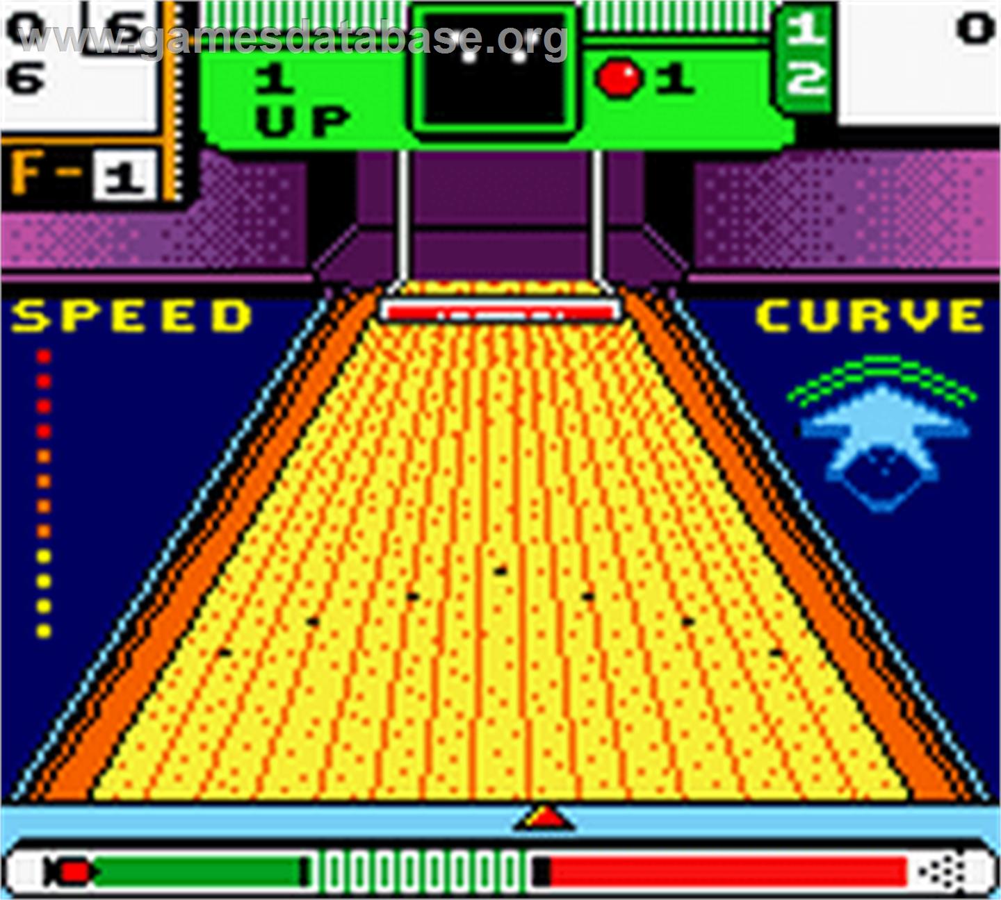 10-pin Bowling - Nintendo Game Boy Color - Artwork - In Game
