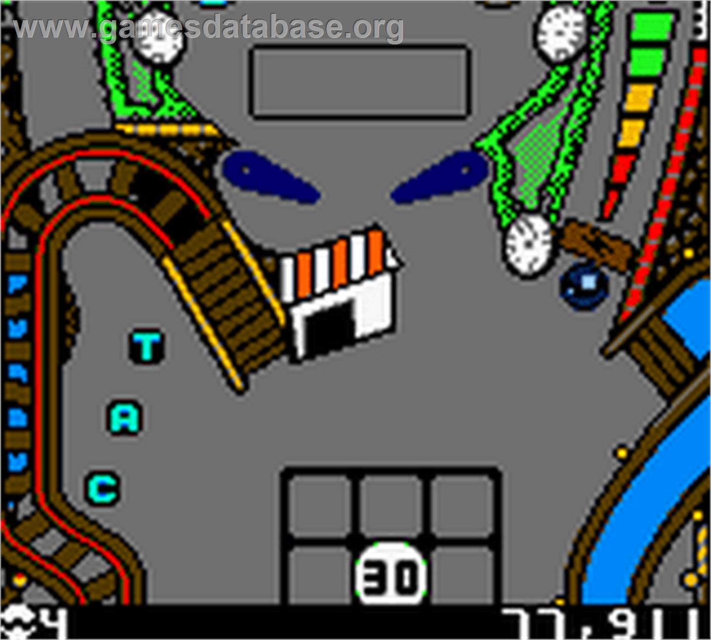3d Ultra Pinball - Thrillride - Nintendo Game Boy Color - Artwork - In Game