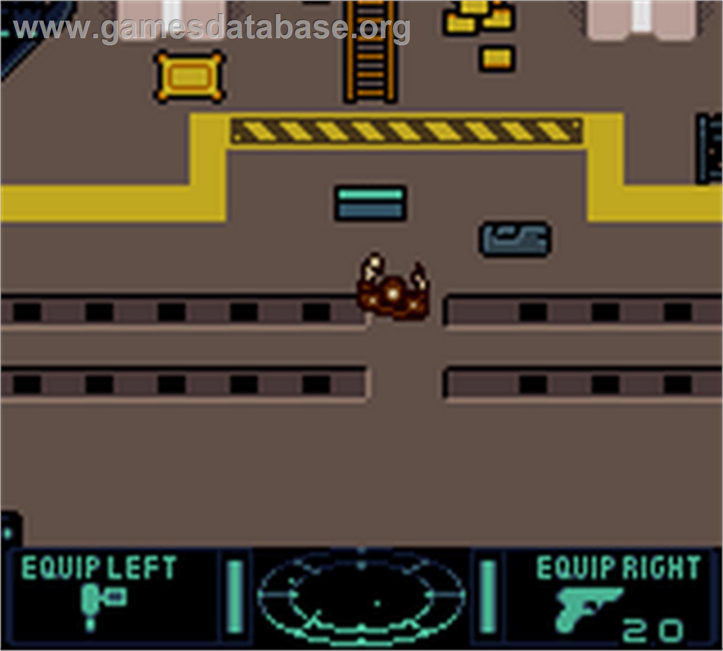 Aliens - Thanatos Encounter - Nintendo Game Boy Color - Artwork - In Game