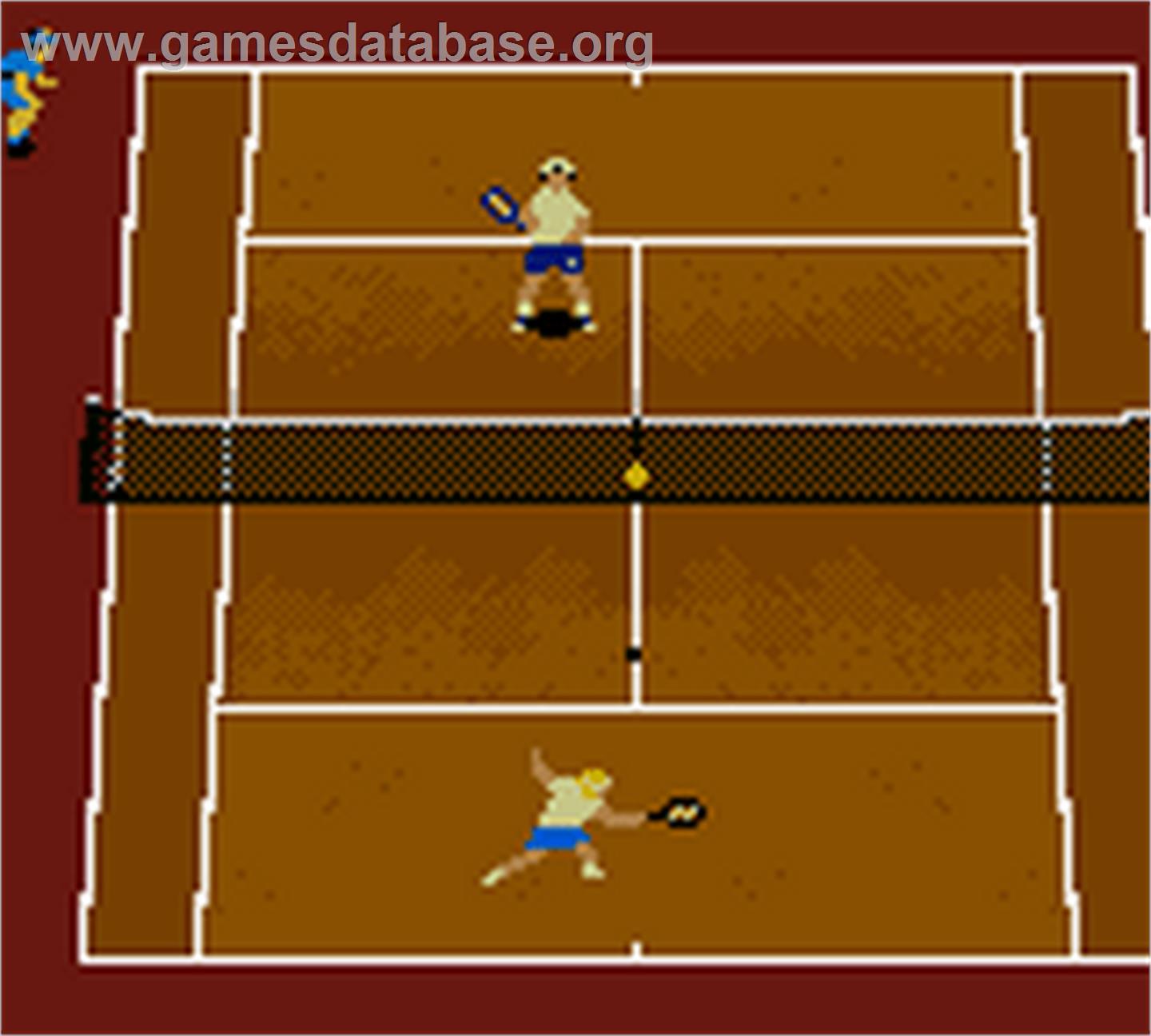 All Star Tennis 2000 - Nintendo Game Boy Color - Artwork - In Game