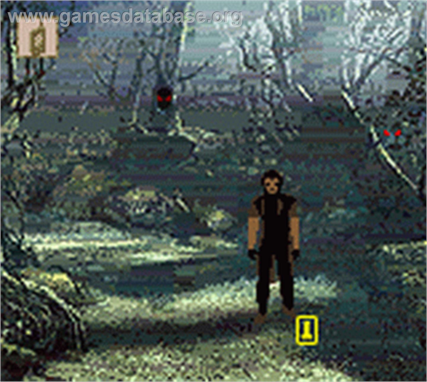 Alone In The Dark - The New Nightmare - Nintendo Game Boy Color - Artwork - In Game