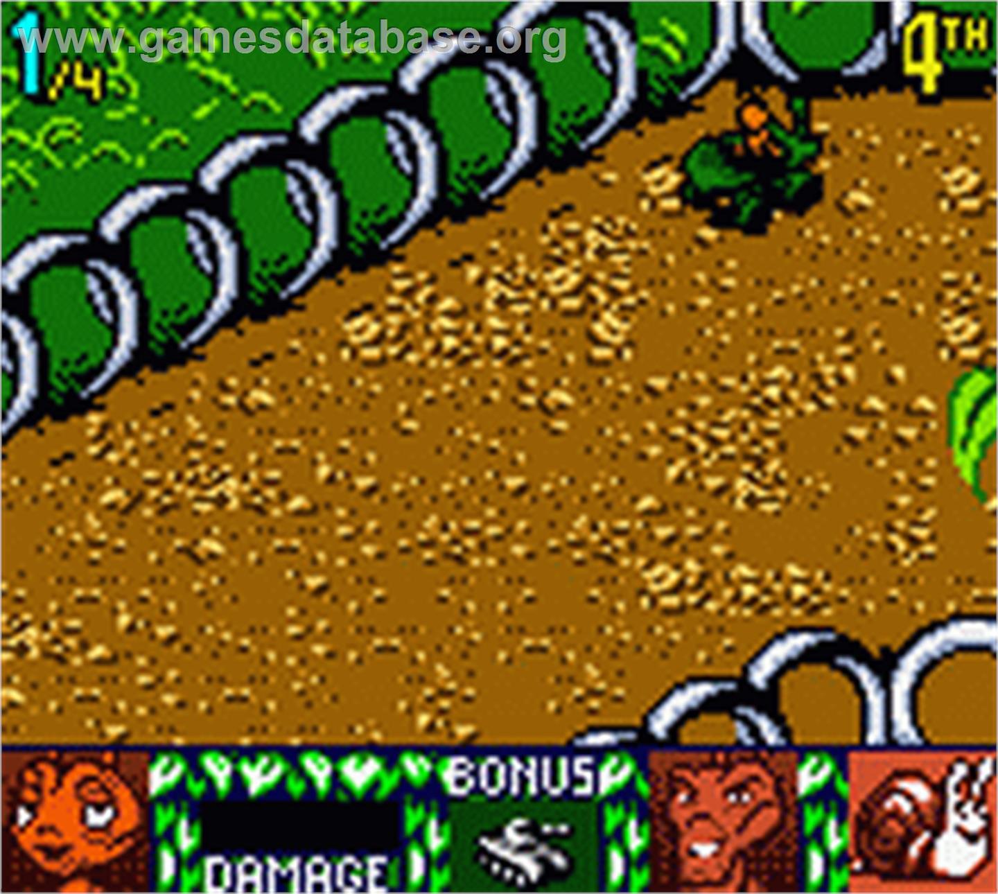 Antz Racing - Nintendo Game Boy Color - Artwork - In Game