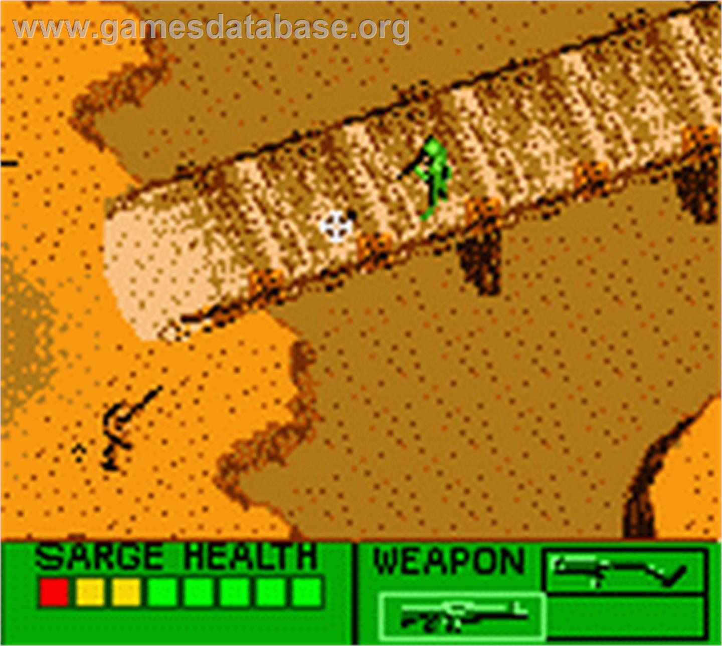 Army Men - Nintendo Game Boy Color - Artwork - In Game