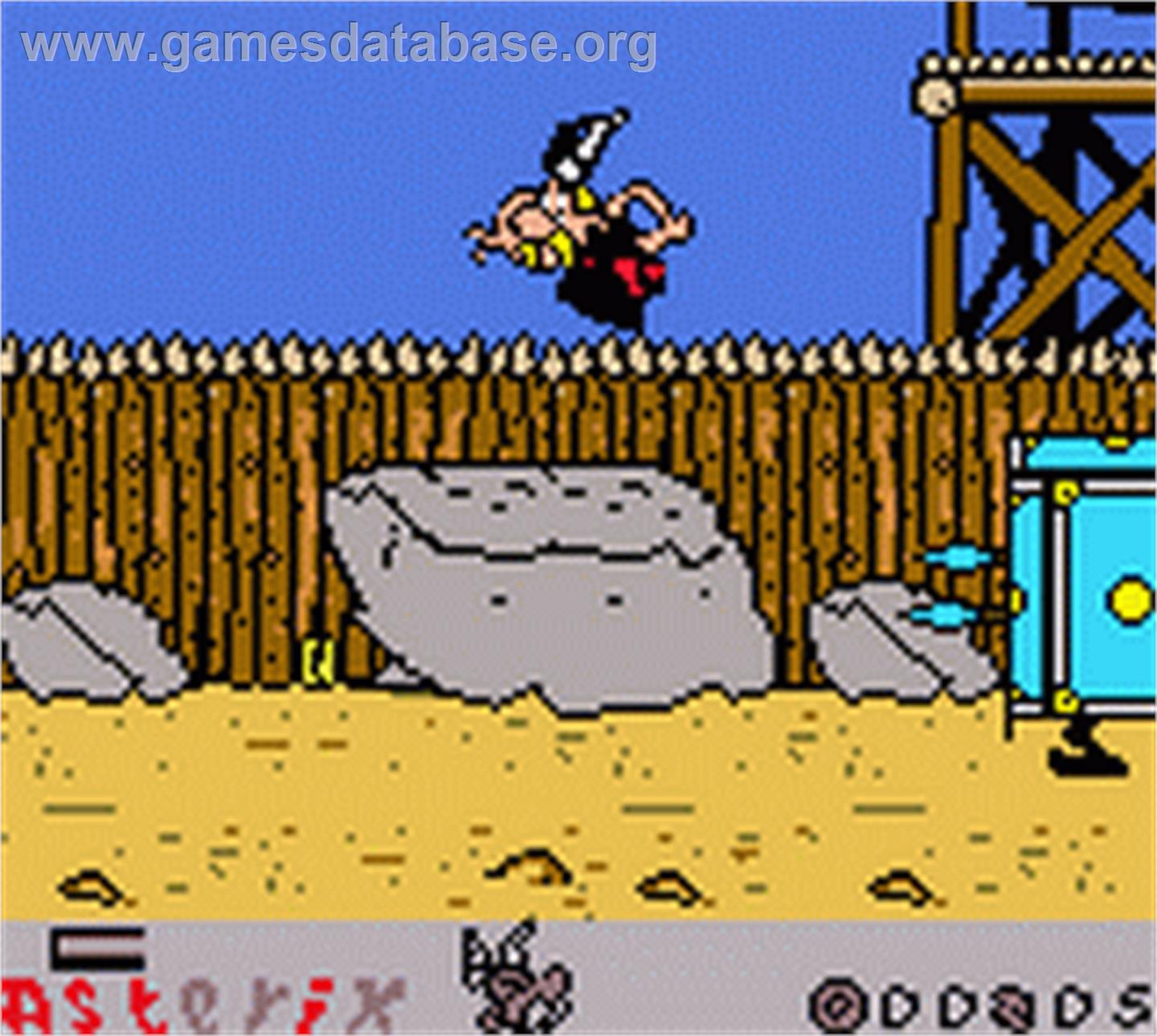 Asterix: Search for Dogmatix - Nintendo Game Boy Color - Artwork - In Game