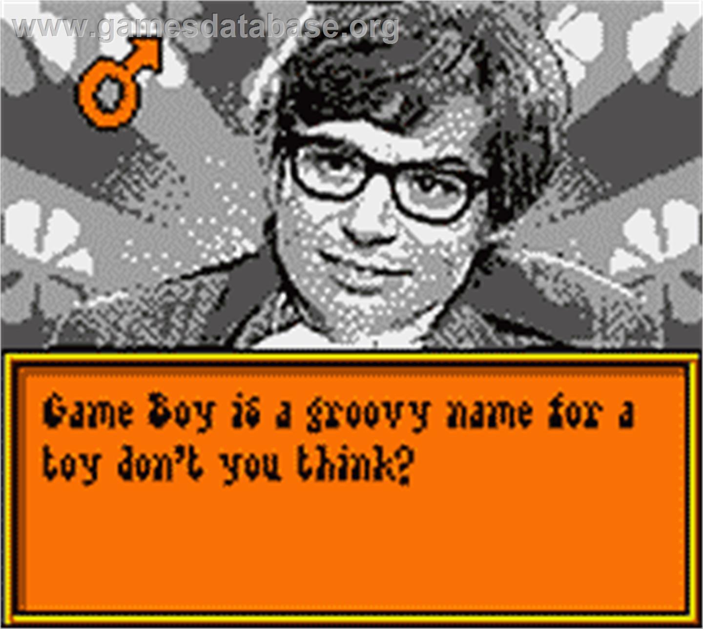 Austin Powers: Oh Behave - Nintendo Game Boy Color - Artwork - In Game