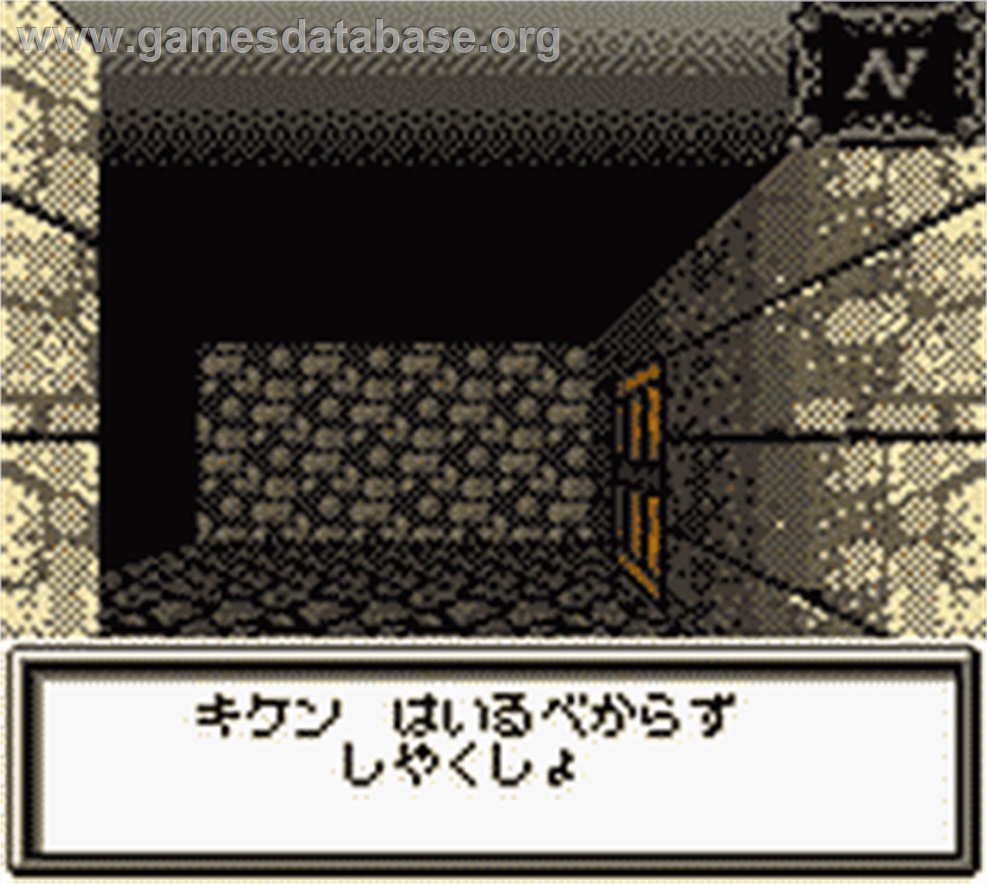 Black Onyx, The - Nintendo Game Boy Color - Artwork - In Game