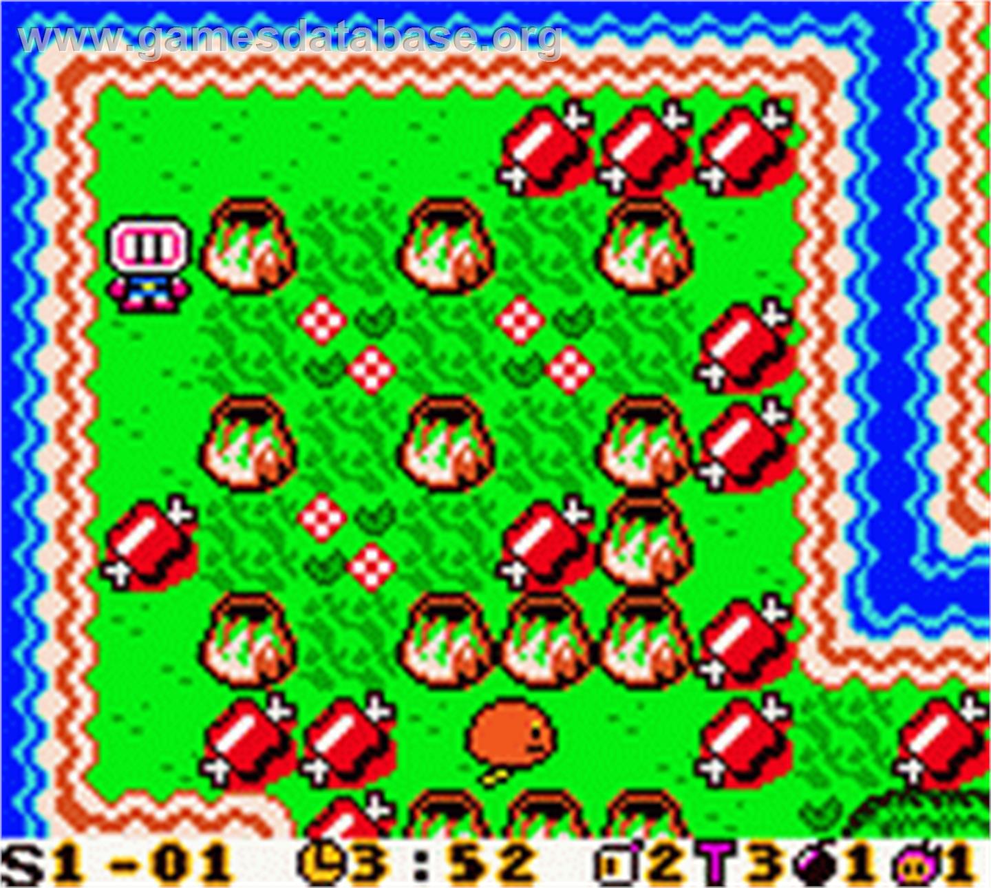 Bomber Man Max - Ain Version - Nintendo Game Boy Color - Artwork - In Game