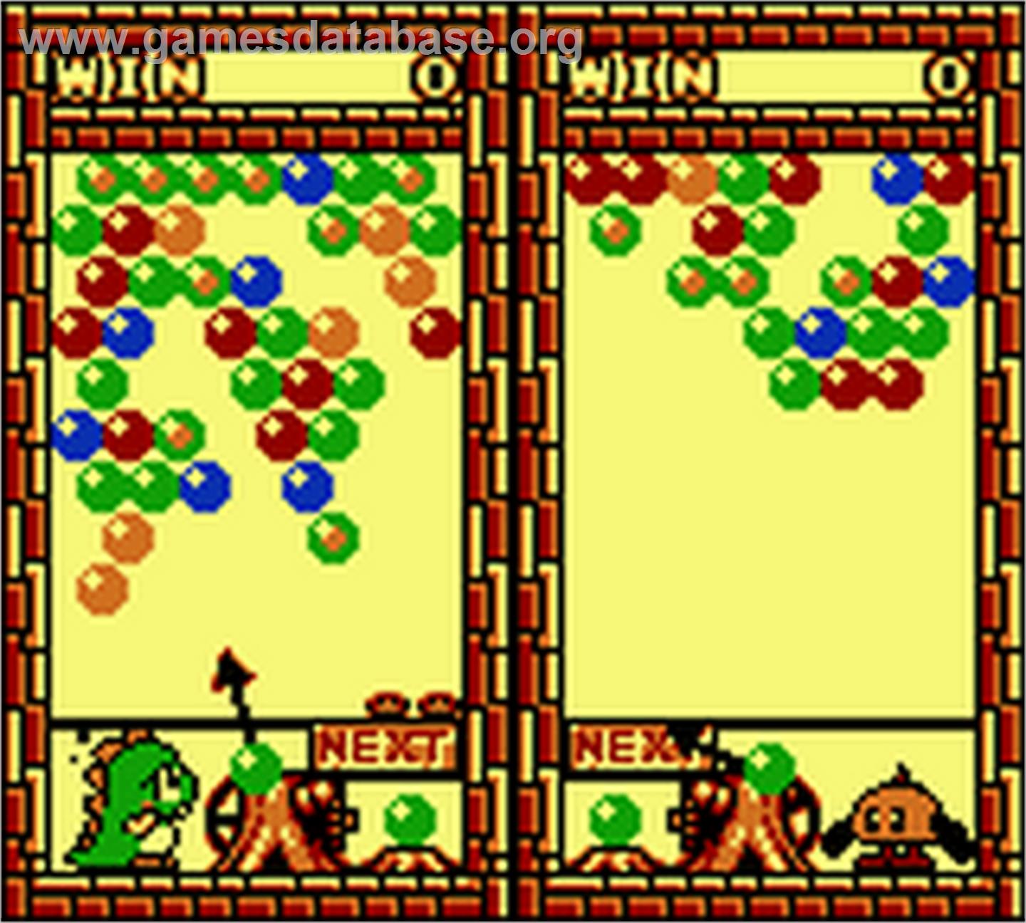 Bust a Move Millennium - Nintendo Game Boy Color - Artwork - In Game